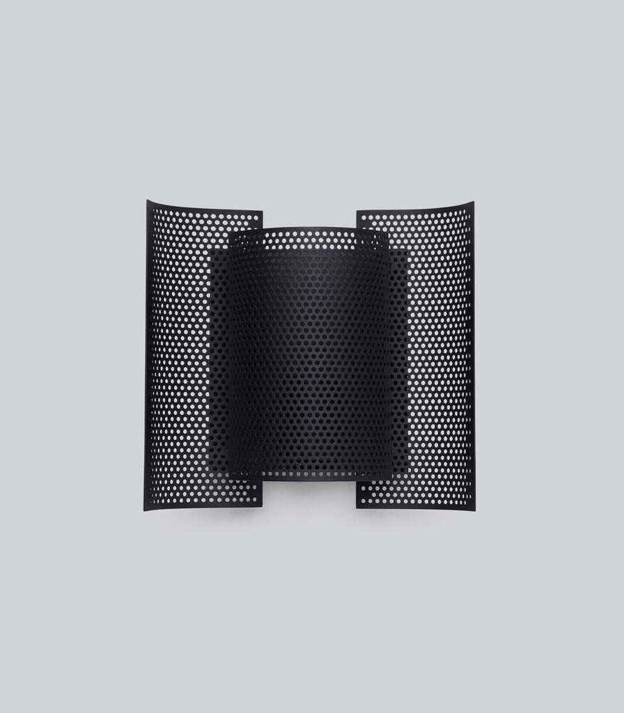 Northern Butterfly Perforated Wall Light in Black