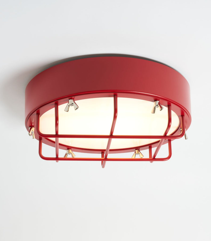 Zava Cantiere Wall/Ceiling Light in Carmine Red