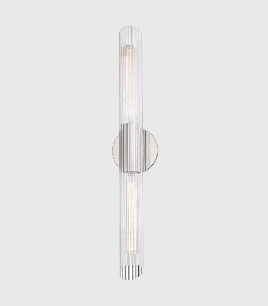 Hudson Valley Cecily Wall Light in Large/Polished Nickel