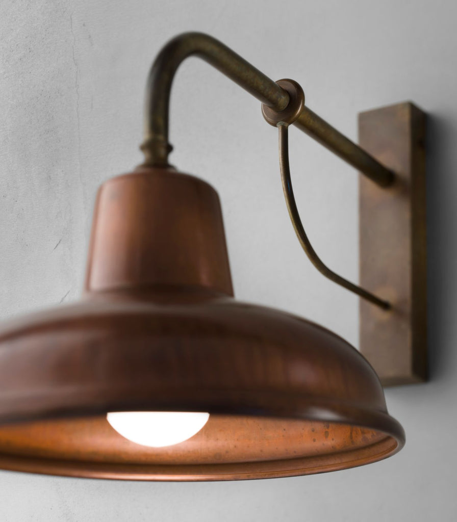 Il Fanale Contrada Wall Light featured within a interior space