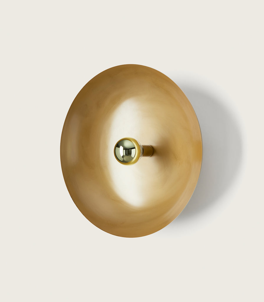 Aromas Cropi Wall Light in Large / Aged Gold
