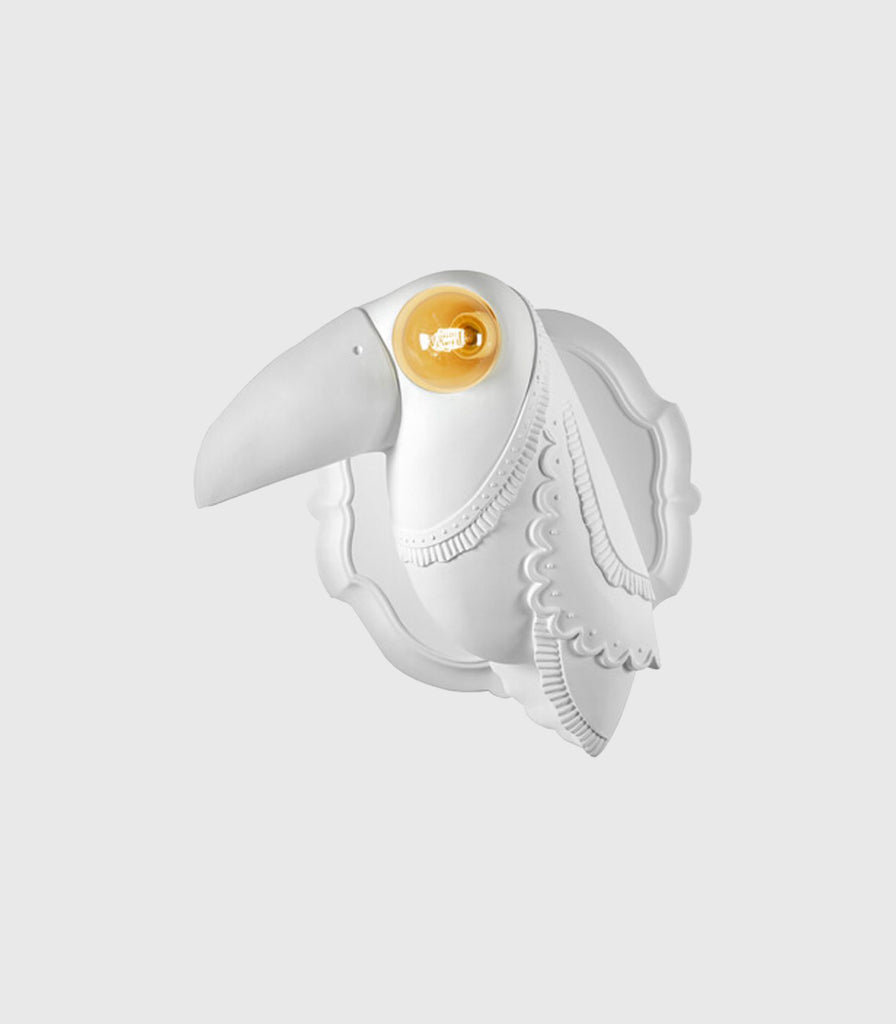 Karman Cubano Wall Light in Matte White