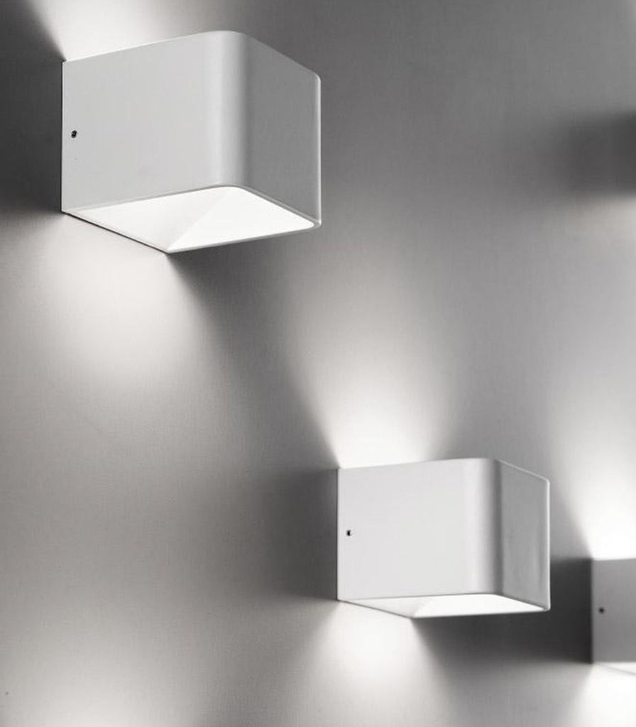 Ai Lati Cubetto Wall Light featured within interior space