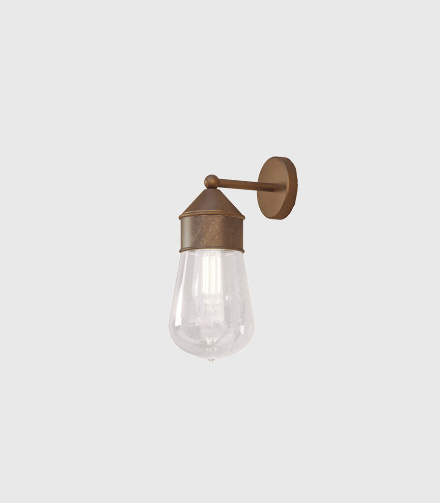 II Fanale Drop Wall Light in Antique Brass/Antique Copper