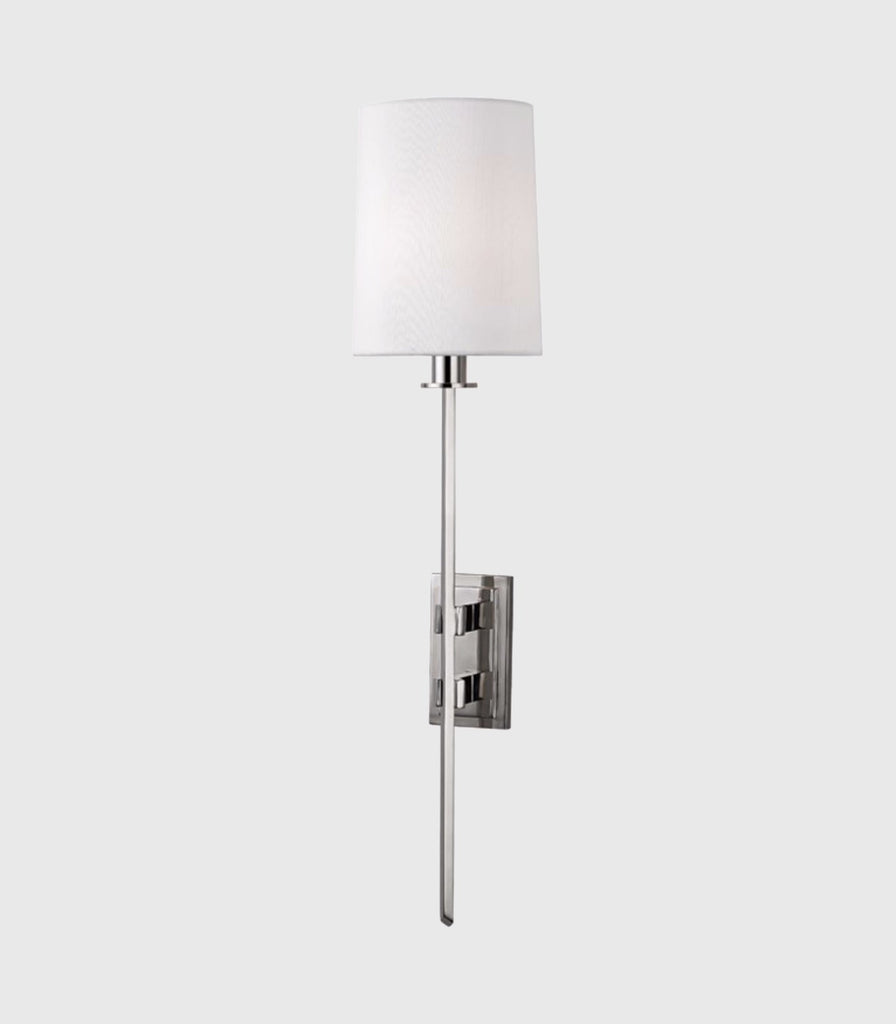 Hudson Valley Fredonia Wall Light in Polished Nickel