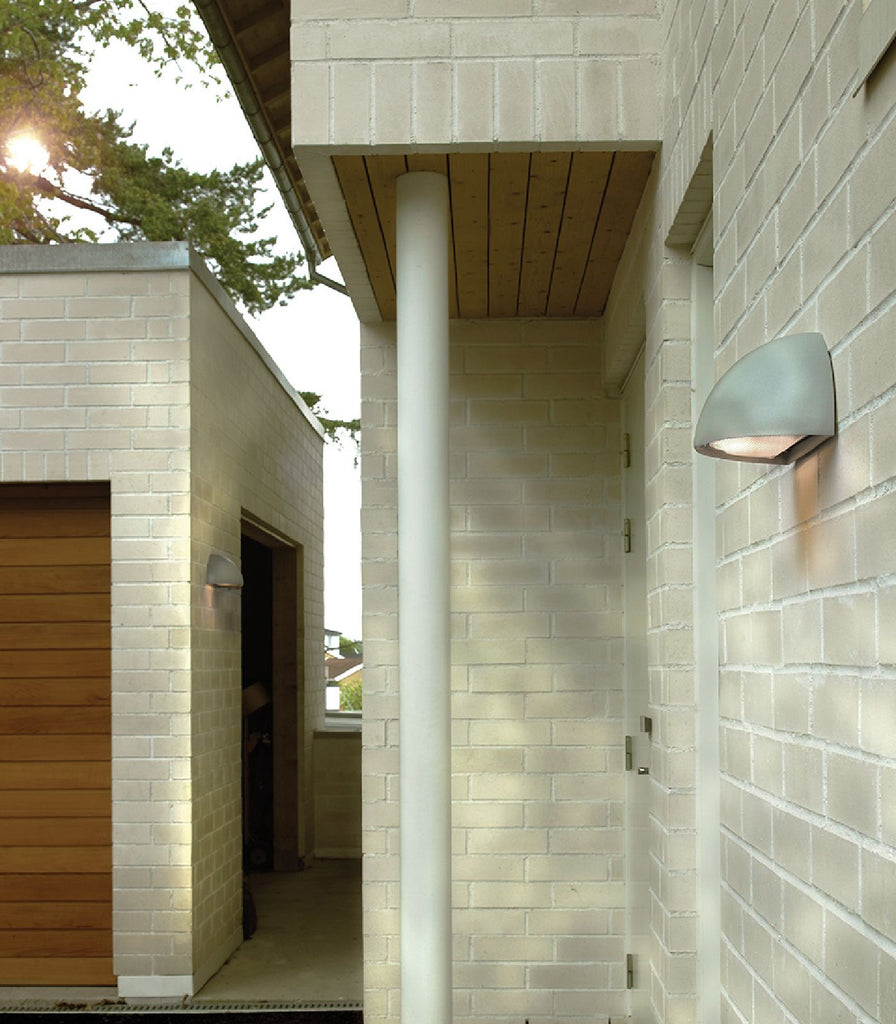 Norlys Halden Wall Light featured within a outdoor  space