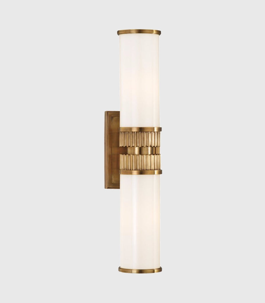 Hudson Valley Harper Wall Light in Aged Brass