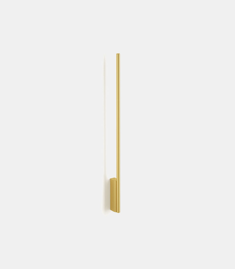 Panzeri Hilow Line Wall Light in Matte Brass / Small