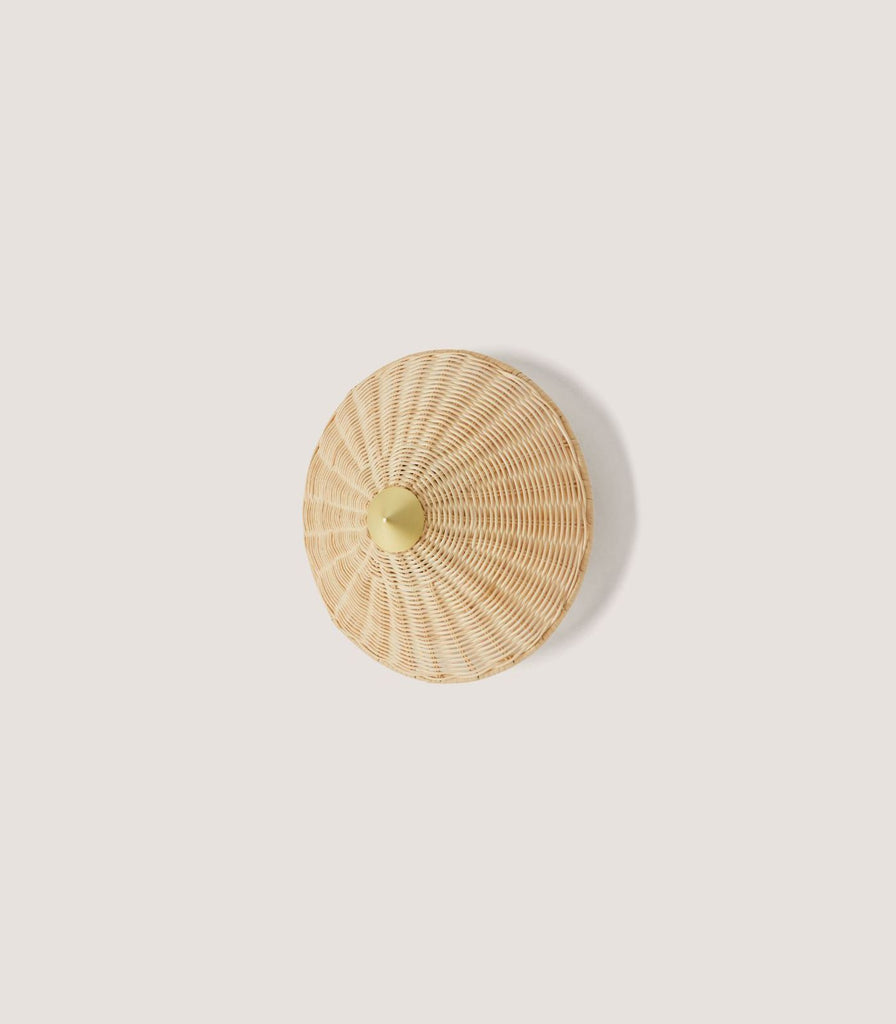 Aromas Ibre Wall Light in Small/Matte Brass