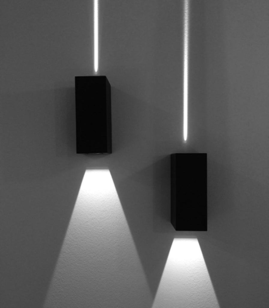Norlys Lillehammer Black Wall Light featured within a interior space