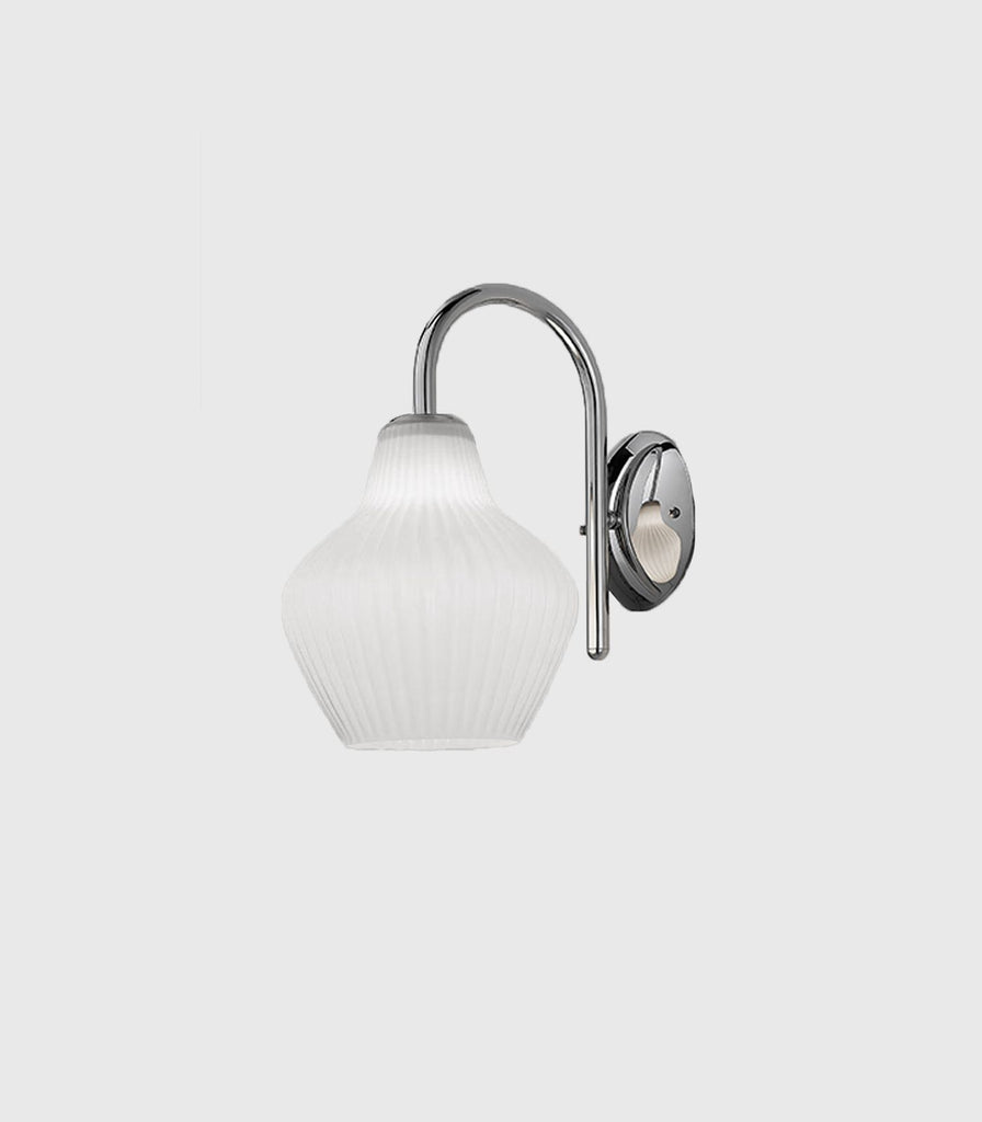 Siru London Curve Wall Light in White