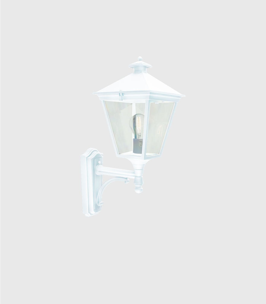 Norlys London Up Arm Wall Light in Small/White