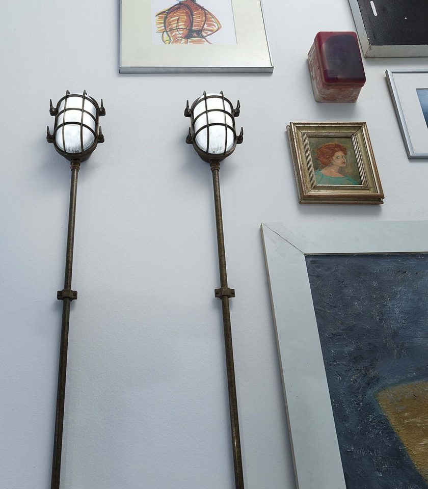 Il Fanale Marina Wall/Ceiling Light featured within a outdoor space