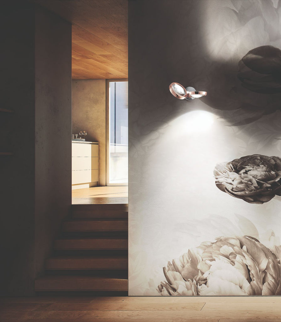 Lodes Nautilus Wall Light featured within a interior space
