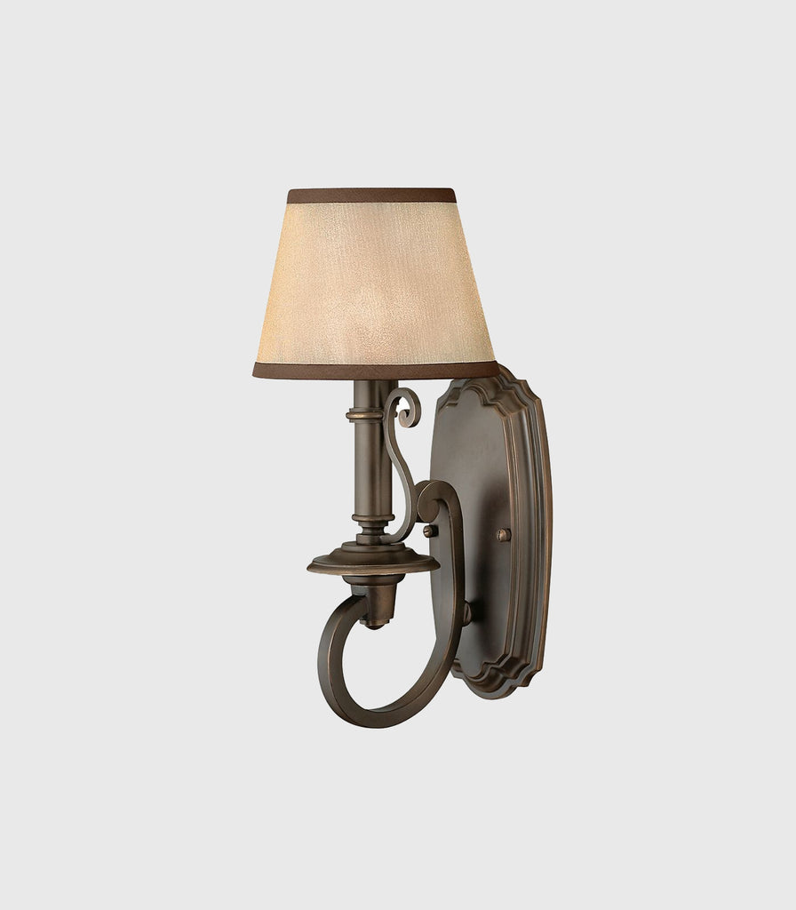 Elstead Plymouth Wall Light in Old Bronze