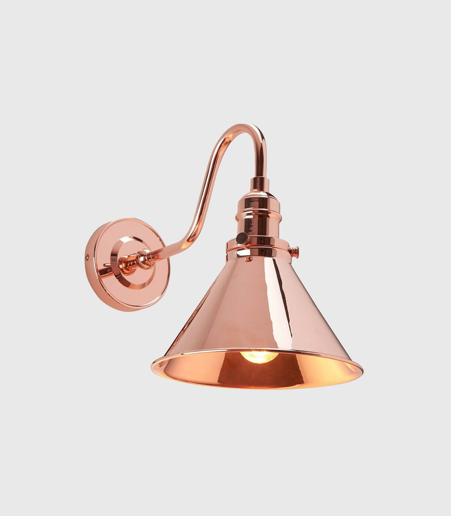 Elstead Provence Wall Light in Polished Copper