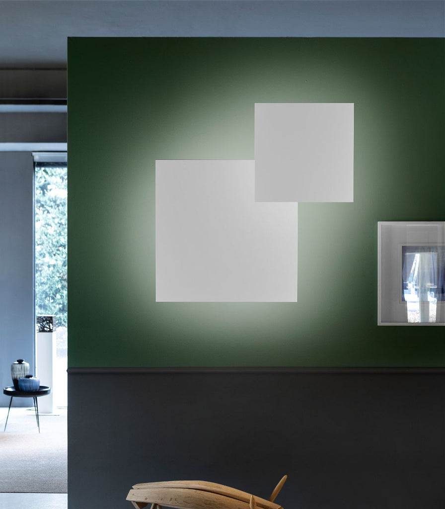 Lodes Puzzle Mega Square Wall/Ceiling Light featured within a interior space