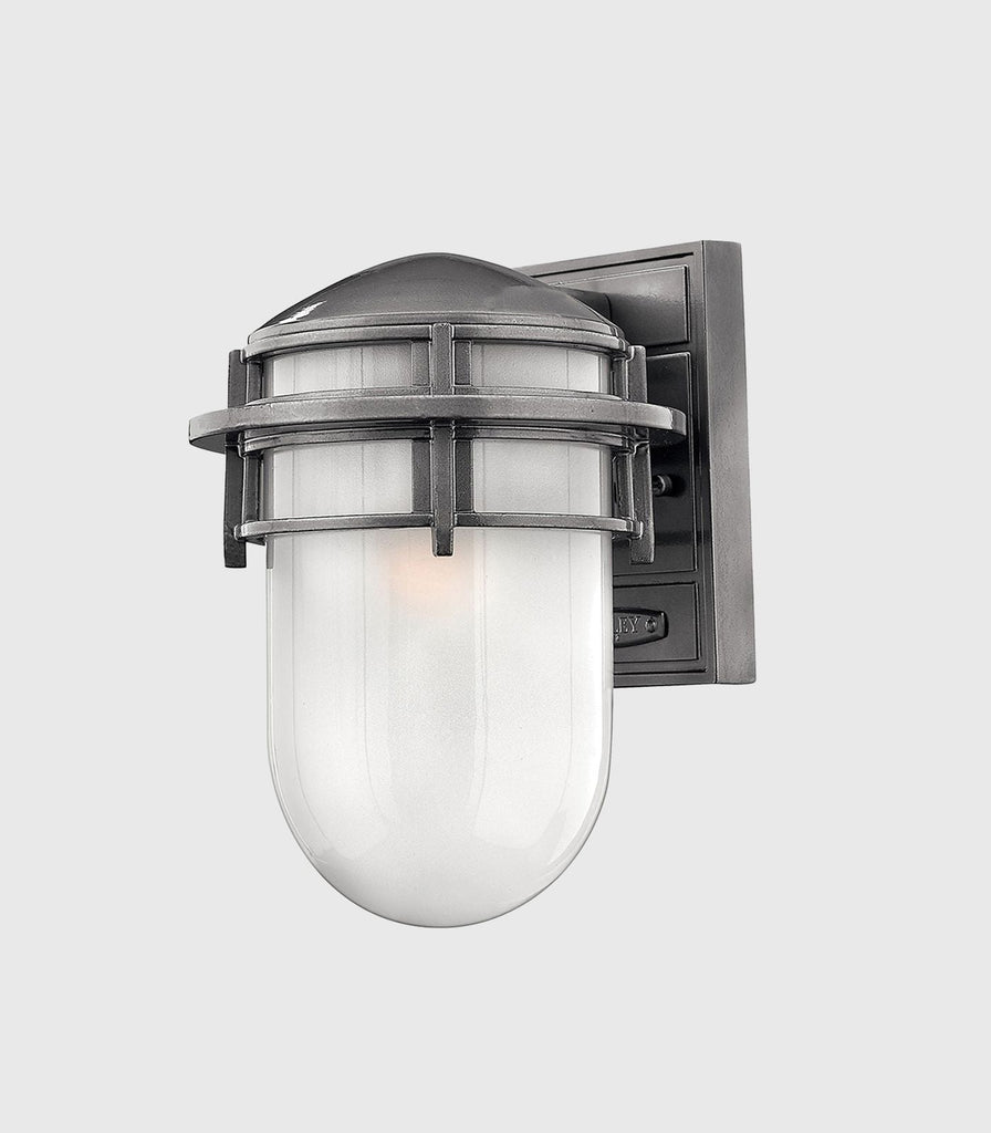 Elstead Reef Wall Light in Small/Hematite