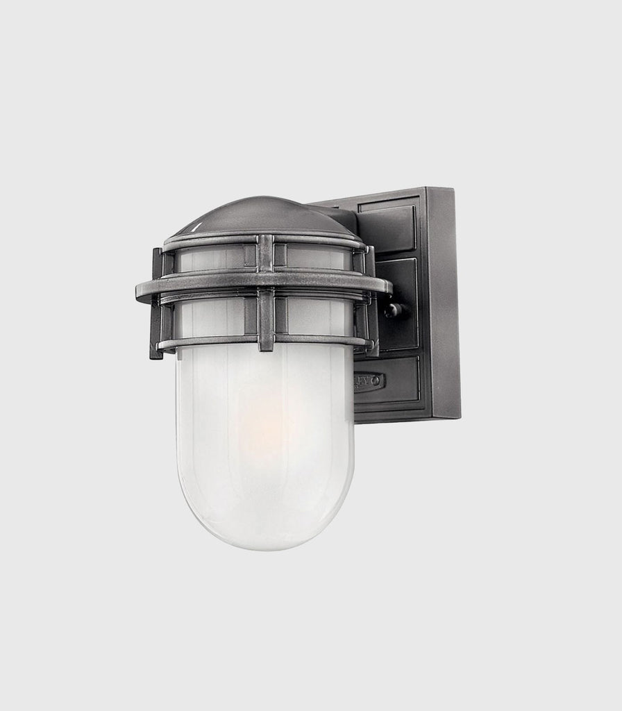 Elstead Reef Wall Light in Mini/Hematite