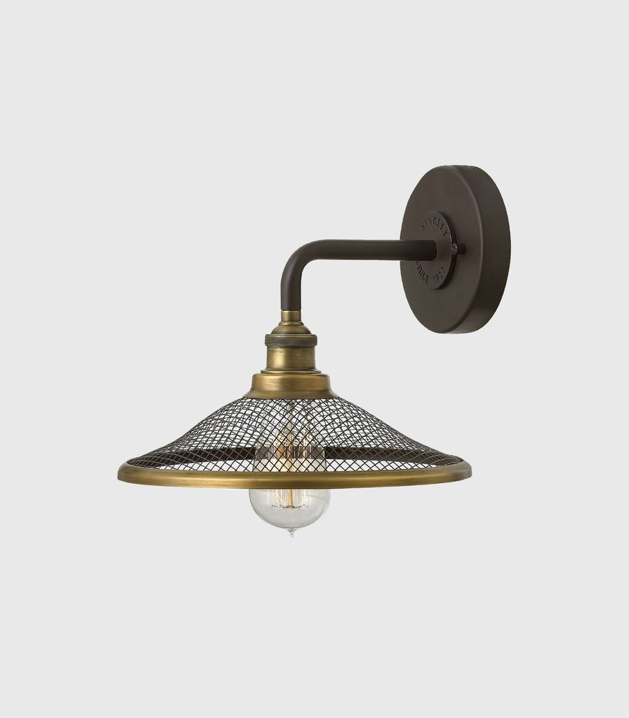 Elstead Rigby Wall Light in Buckeye Bronze