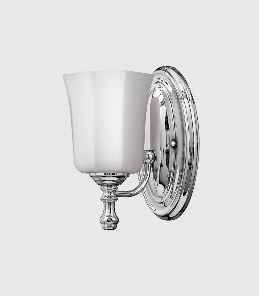 Elstead Shelly Bathroom Wall Light in Polished Chrome