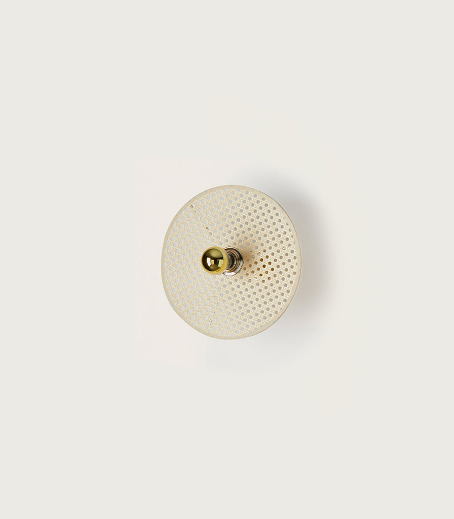 Aromas Tan Tan Wall Light in Small / Natural