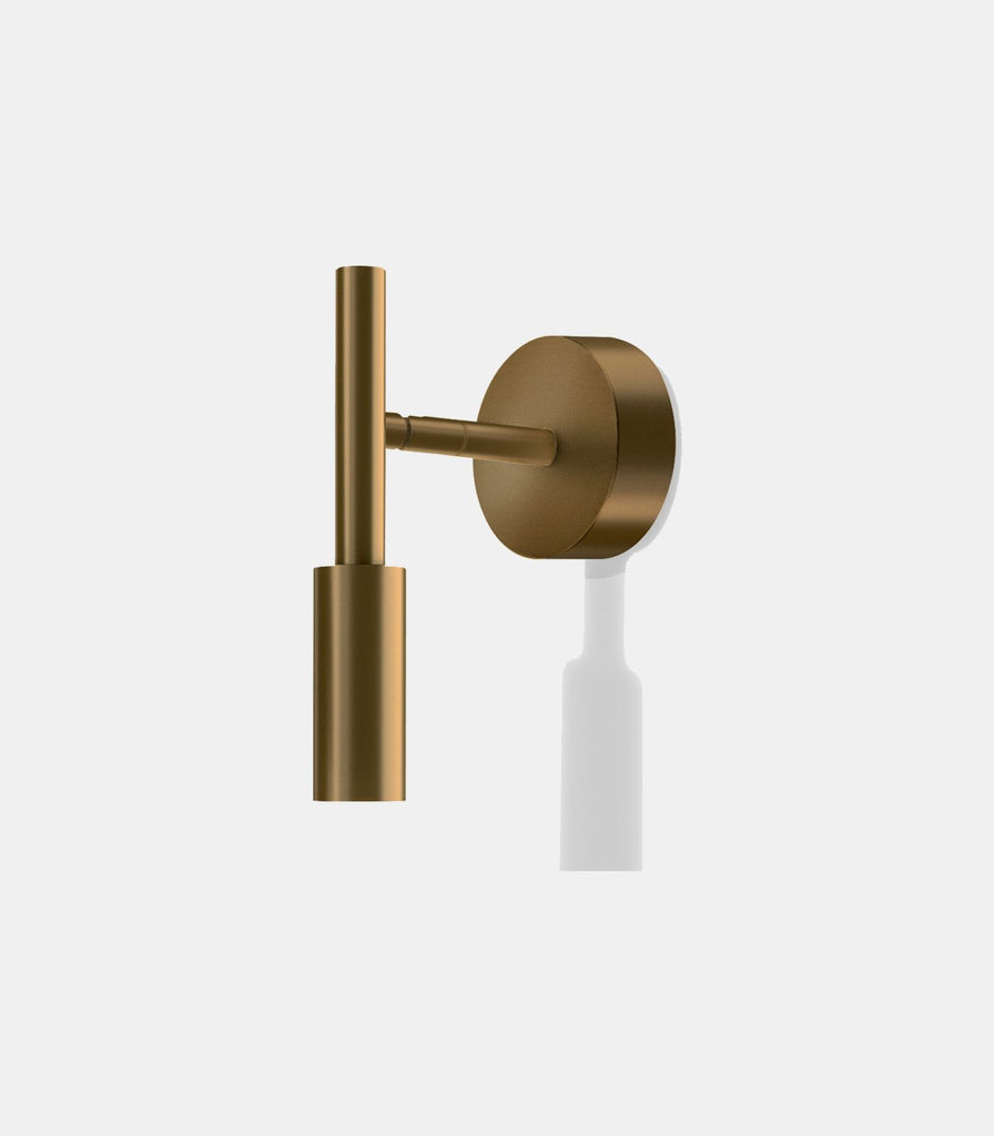 Panzeri Tubino Surface Mount Wall Light in Bronze