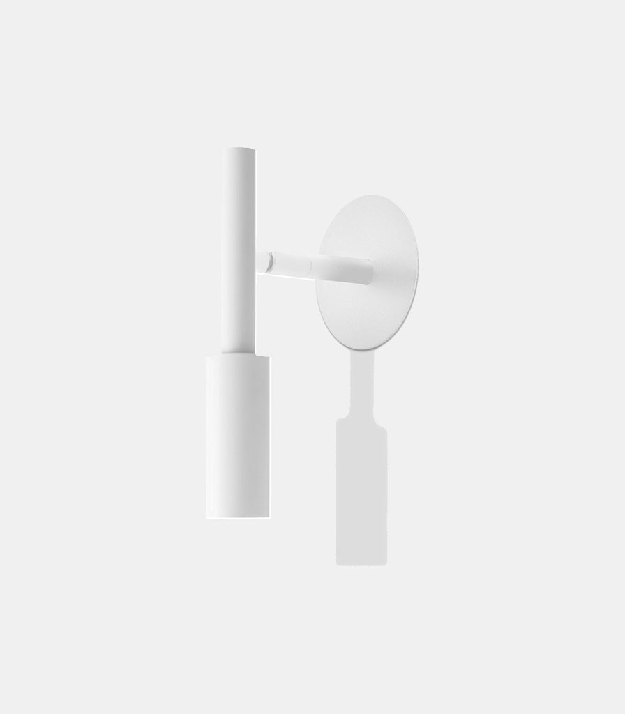 Panzeri Tubino Recessed Wall Light in White