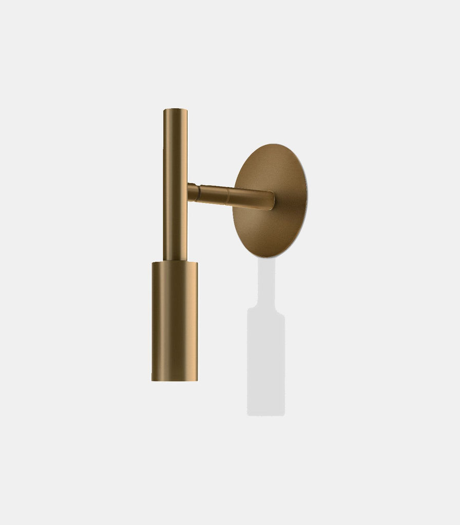 Panzeri Tubino Recessed Wall Light in Bronze