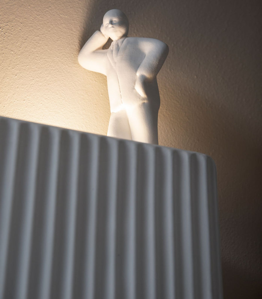 Karman Umarell Wall Light Leaning Man