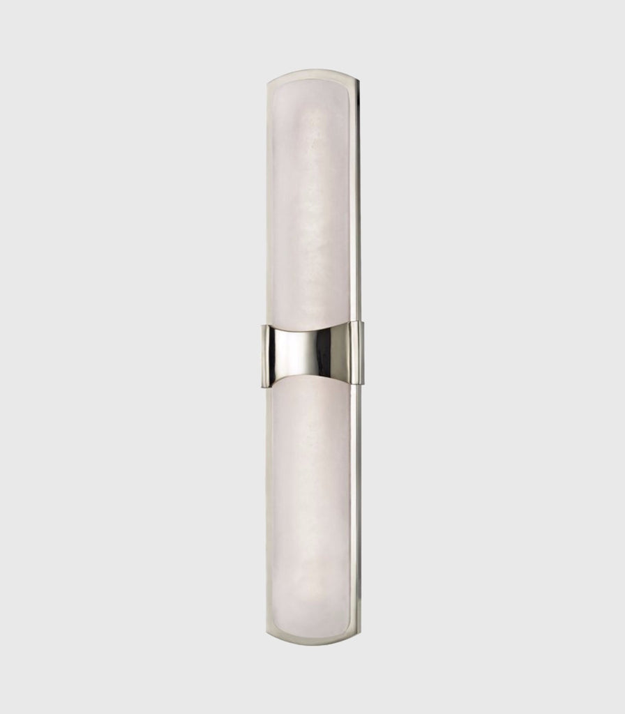 Hudson Valley Valencia Wall Light in Large/Polished Nickel
