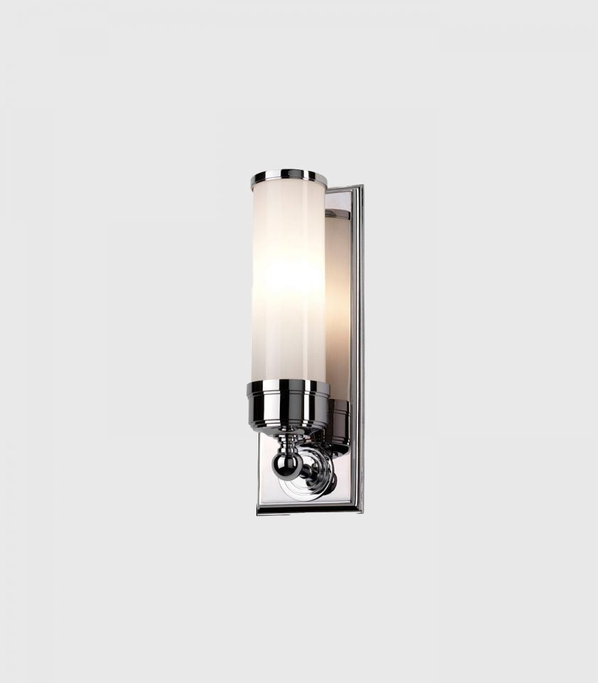 Elstead Worcester Bathroom Wall Light in Polished Chrome