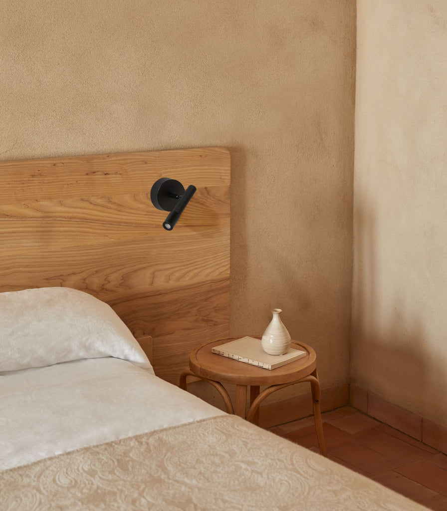 Aromas Ycro Wall Light featured above bedside table