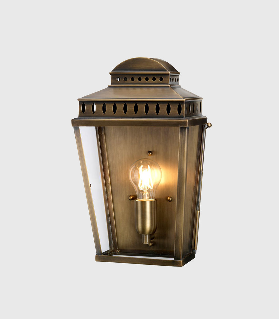 Elstead Mansion House Wall Light in 1 Light/Aged Brass