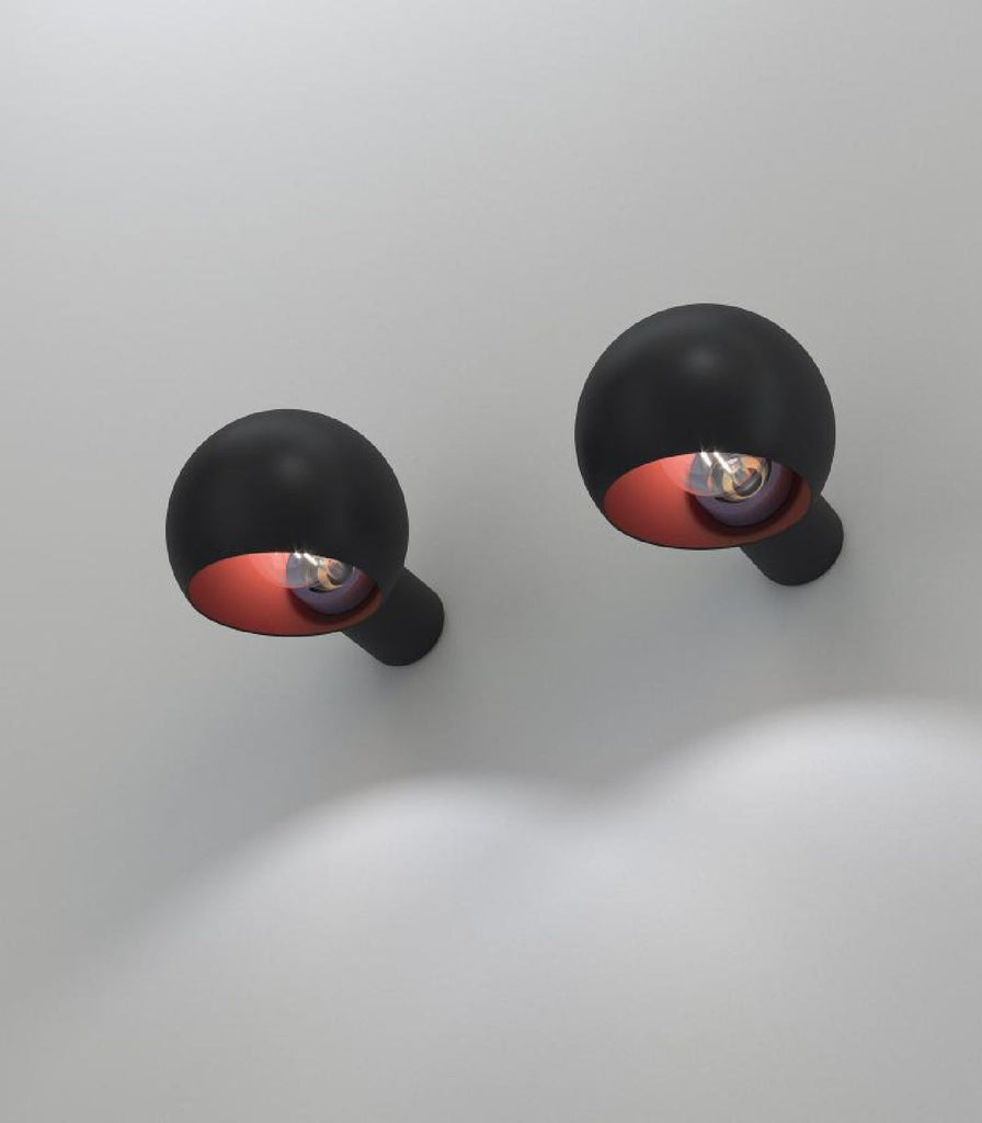 Oty Nelly Wall Light in Black/Copper