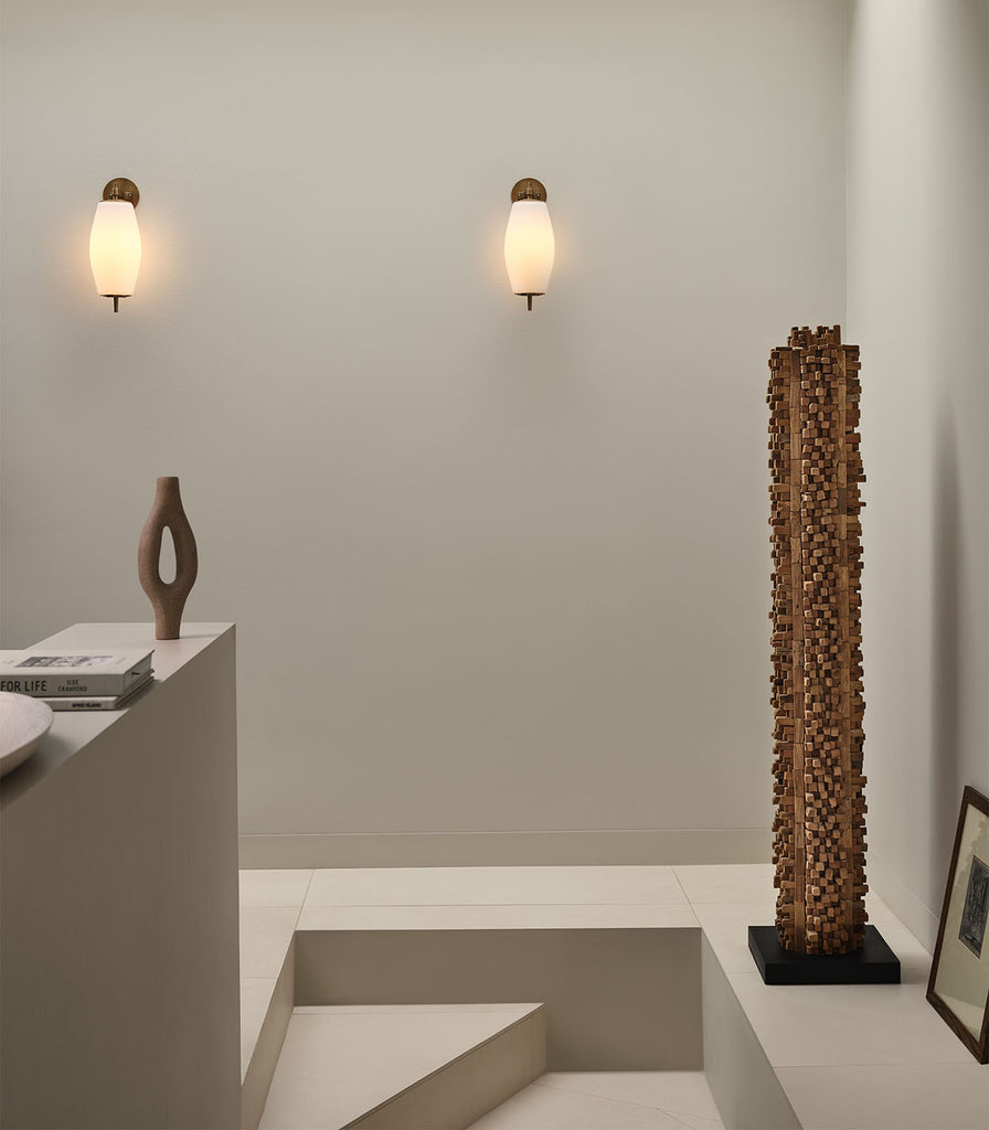 J. Adams & Co. Nova Wall Light featured within a interior space