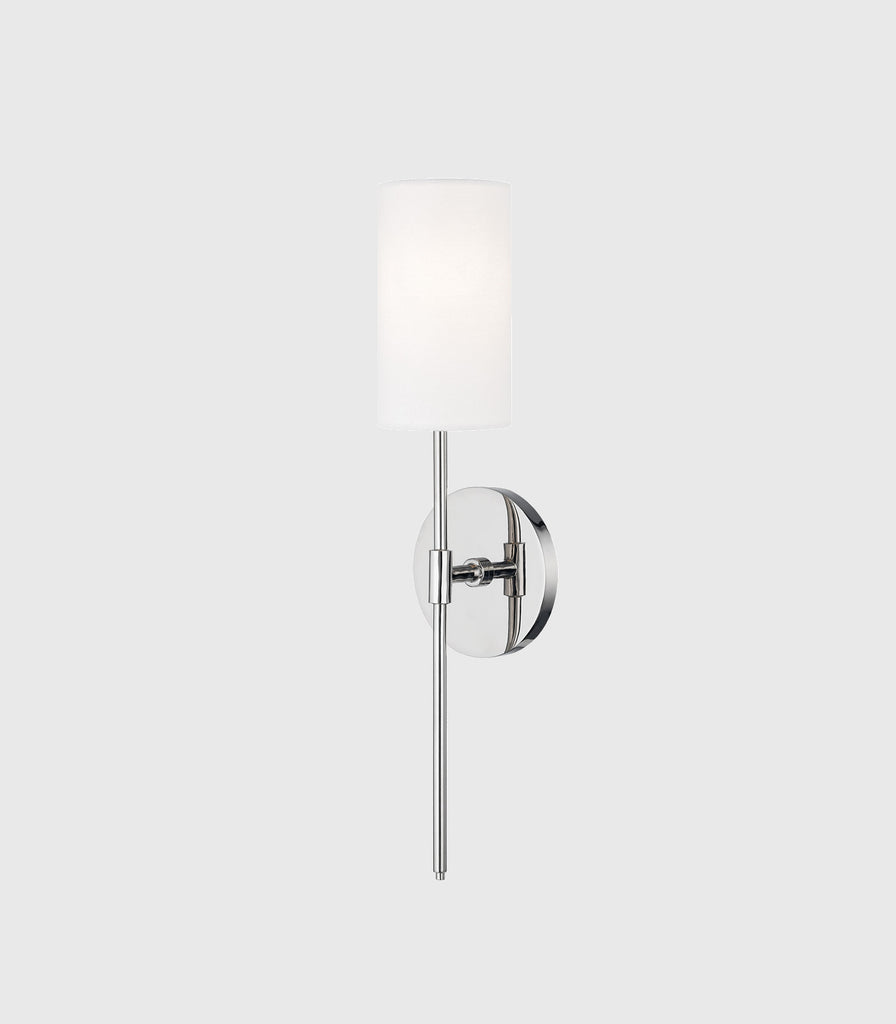 Hudson Valley Olivia Wall Light in Polished Nickel