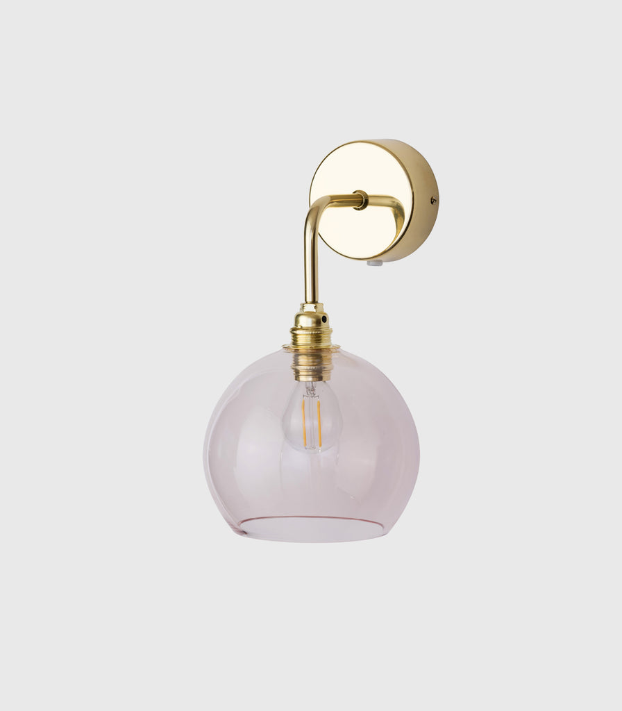  Ebb & Flow Rowan Wall Light in Bright Coral