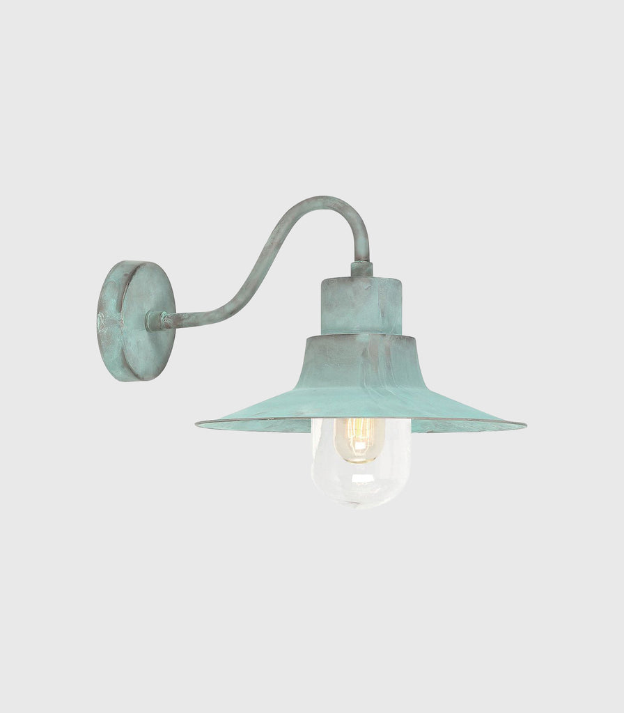 Ellstead Sheldon Wall Light in Verdigris