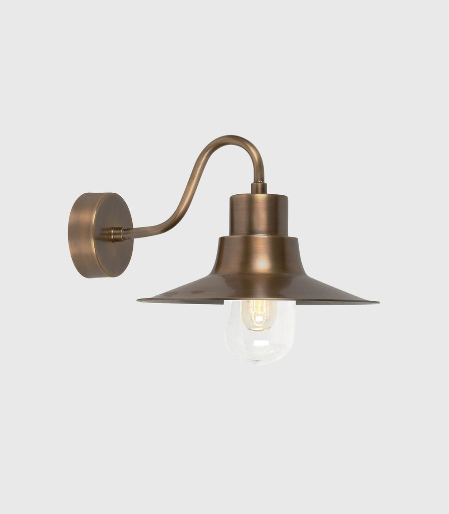 Ellstead Sheldon Wall Light in Aged Brass