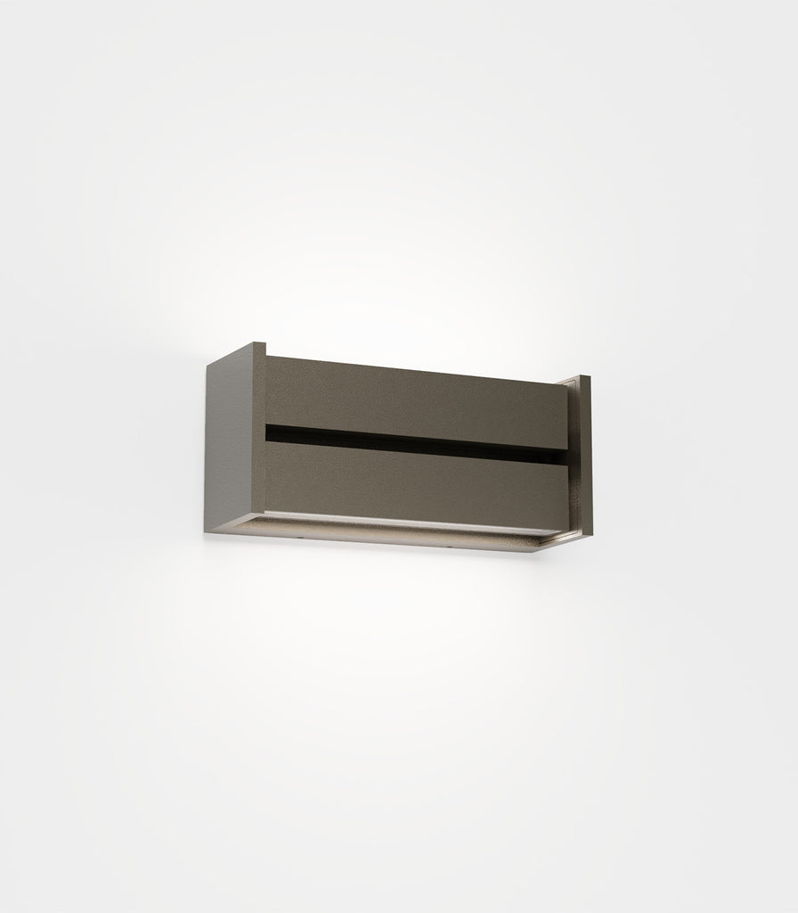 IP44.DE Slats Wall Light in Cool Brown