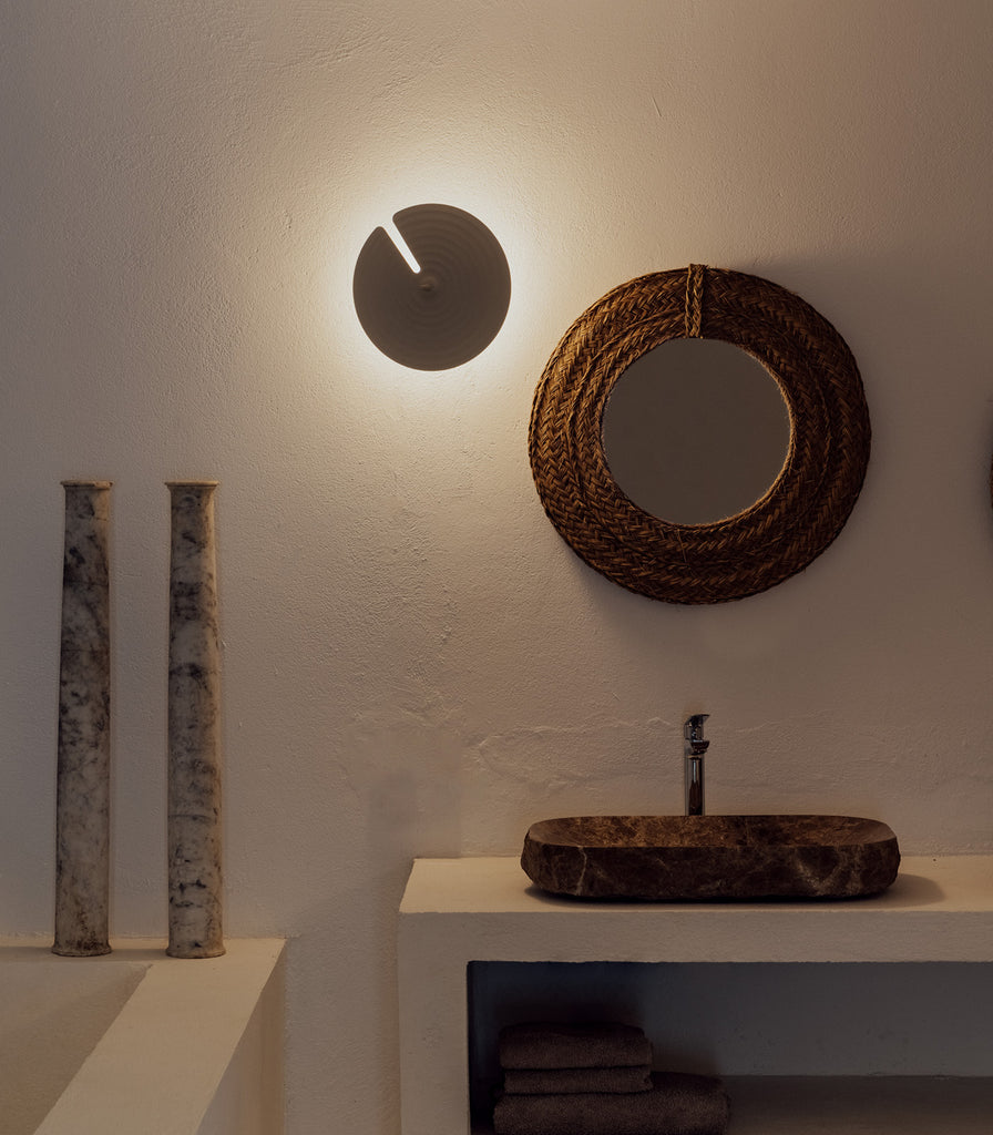 Milan Symphony Wall Light featured within interior space