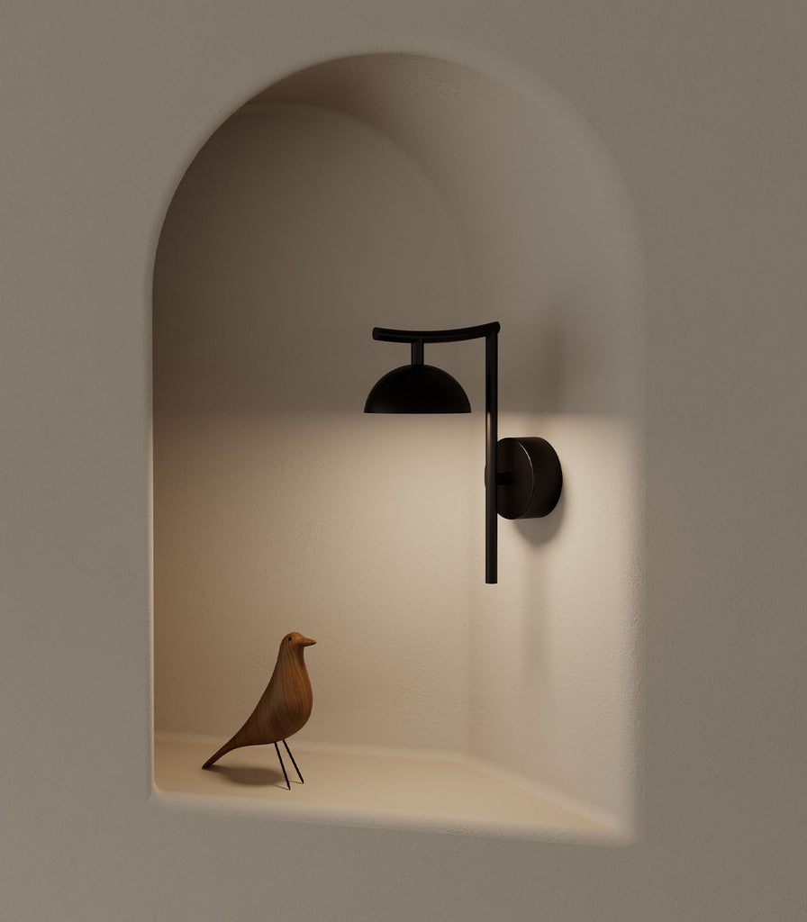 Aromas Tana Wall Light featured within interior space