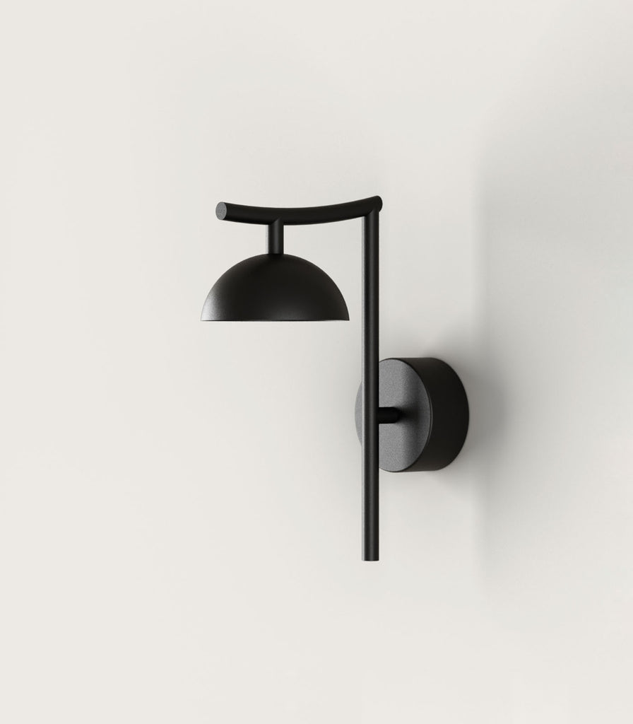 Aromas Tana Wall Light in Matte Black