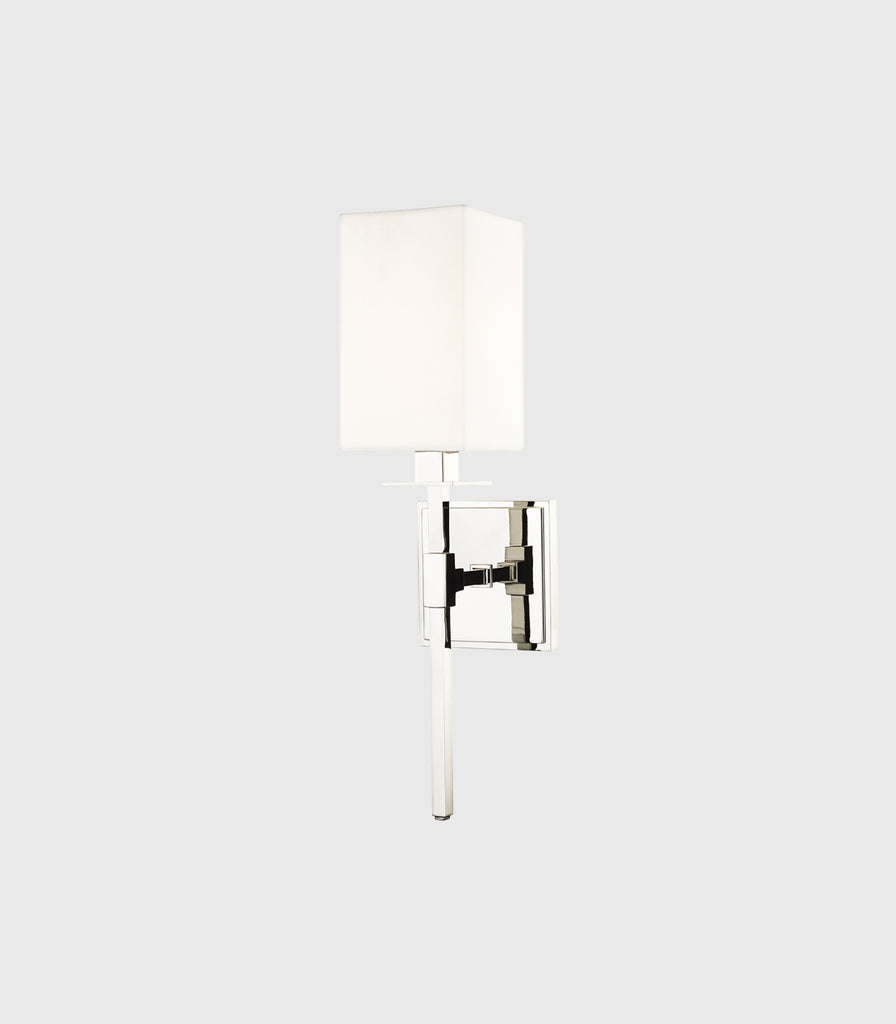 Hudson Valley Taunton Wall Light in Polished Nickel