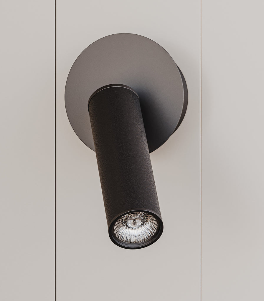 Aromas Tura Wall Light in Black