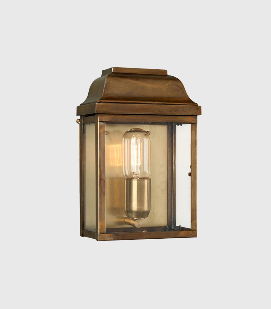 Elstead Victoria Wall Light in Aged Brass