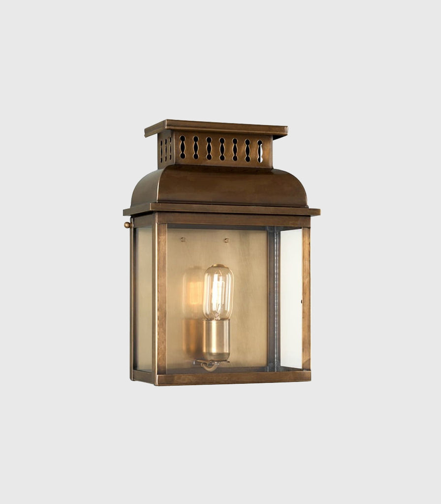 Elstead Westminster Wall Light in Aged Brass