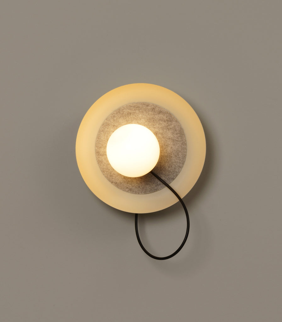 Milan Wire 24 Wall Light in Mink