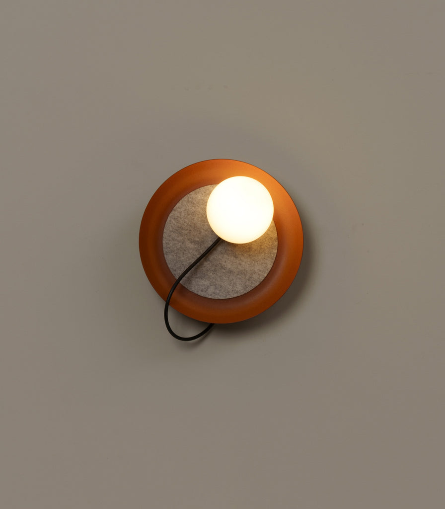 Milan Wire 24 Wall Light in Metallic Copper